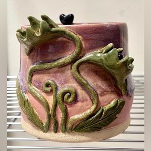 5” x 4.5” Handmade Venus Flytrap Planter Pot with Drain Hole
Price: $50